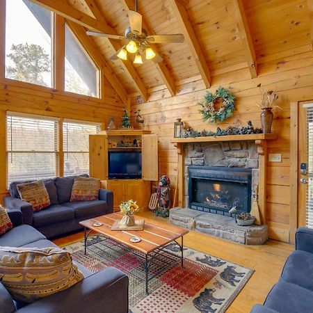 Smoky Mountains Cabin With Hot Tub, Deck And Views! Sevierville Dış mekan fotoğraf