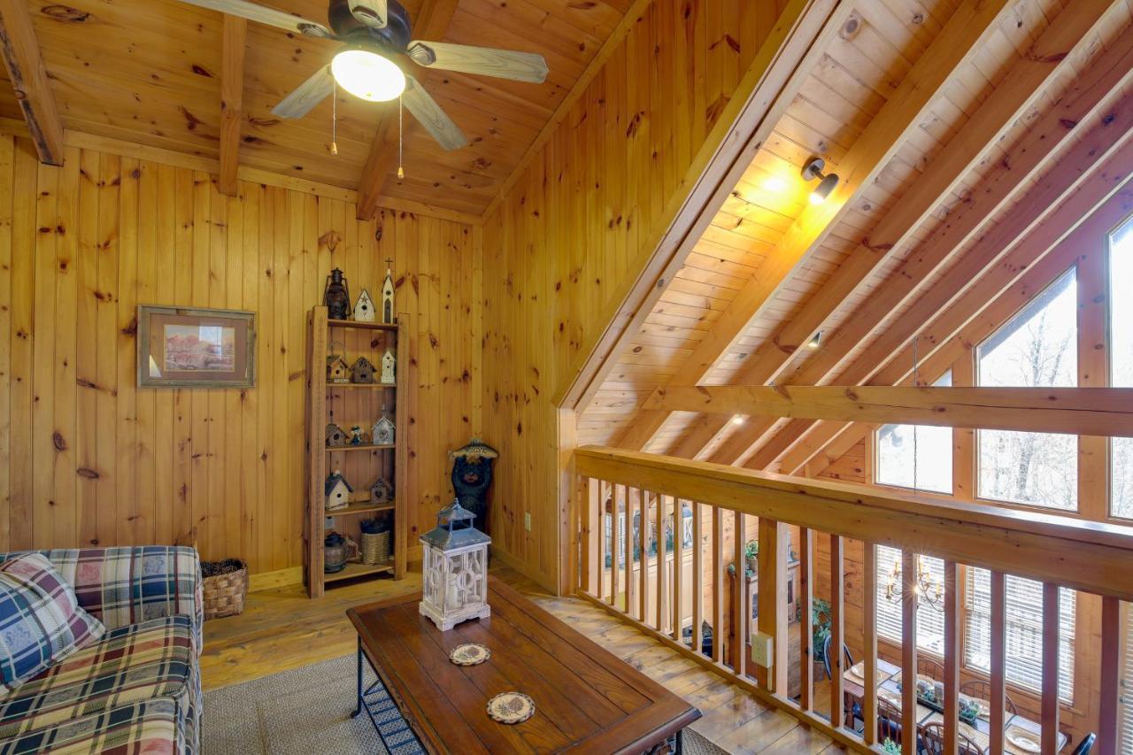 Smoky Mountains Cabin With Hot Tub, Deck And Views! Sevierville Dış mekan fotoğraf