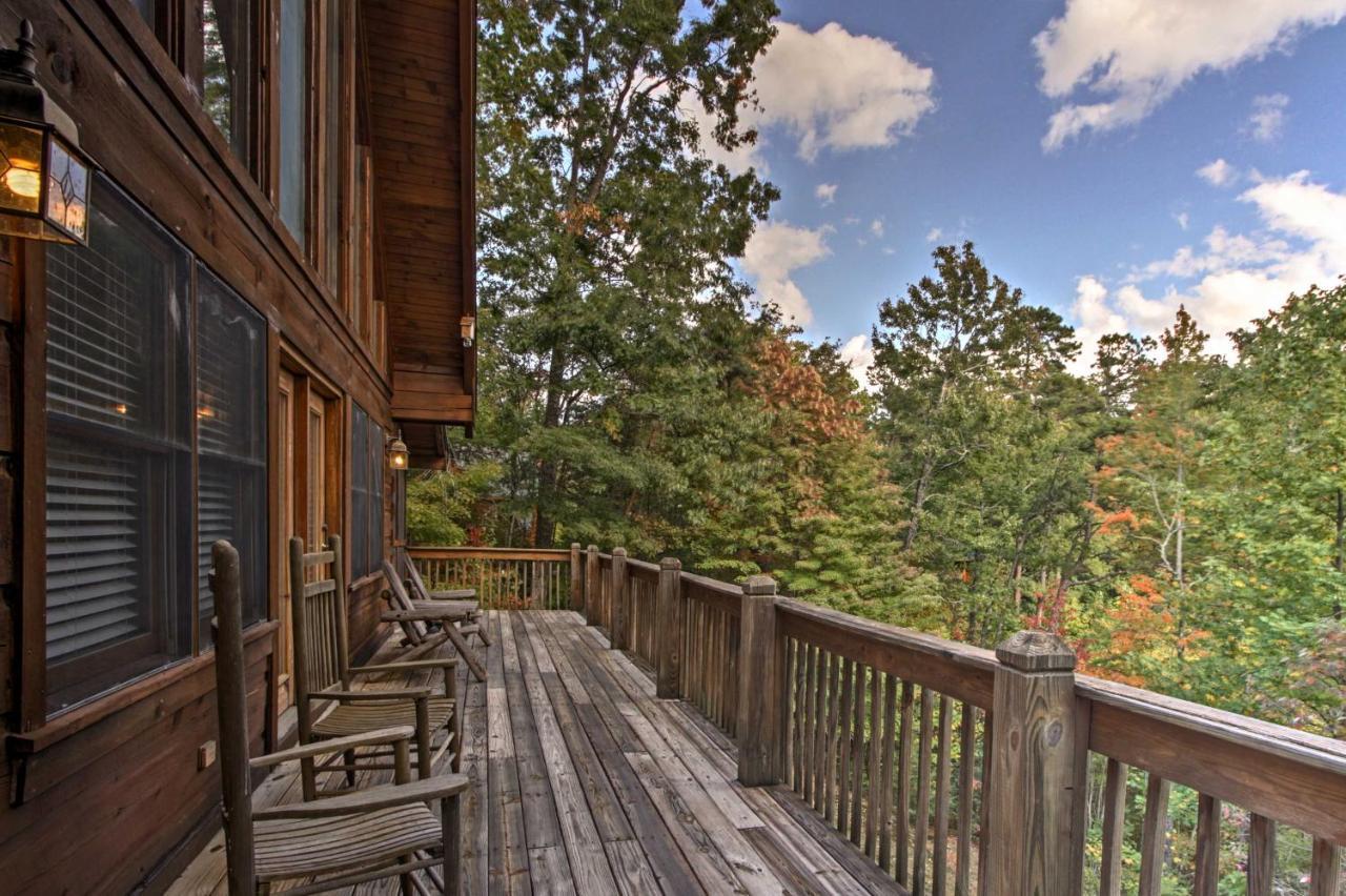 Smoky Mountains Cabin With Hot Tub, Deck And Views! Sevierville Dış mekan fotoğraf
