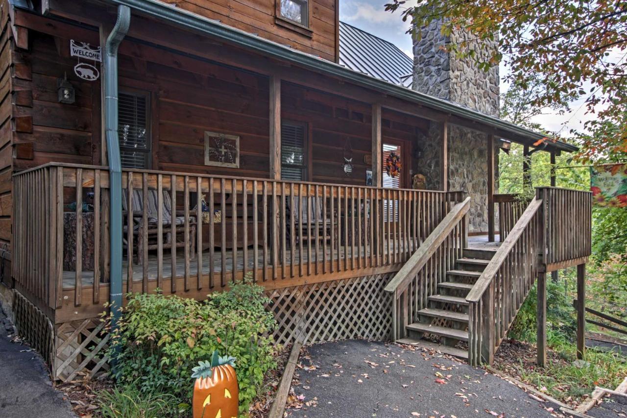 Smoky Mountains Cabin With Hot Tub, Deck And Views! Sevierville Dış mekan fotoğraf
