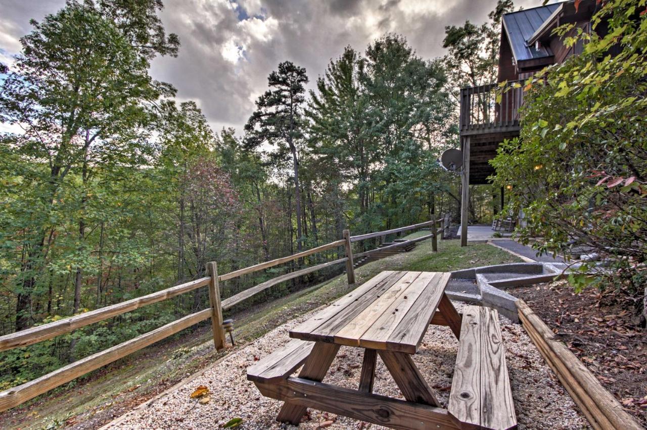 Smoky Mountains Cabin With Hot Tub, Deck And Views! Sevierville Dış mekan fotoğraf